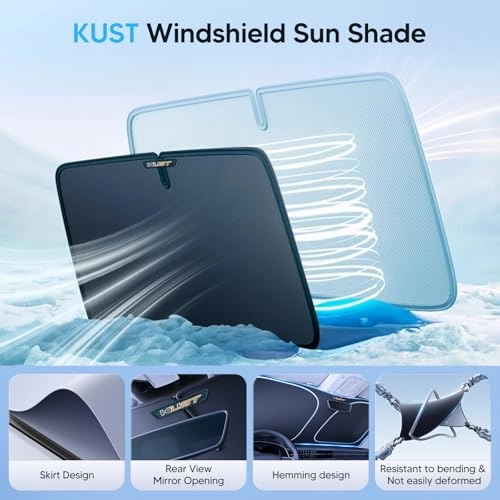 Windshield Sun Shade - Ford Mustang Mach-E 2021|2022|2023|2024|2025