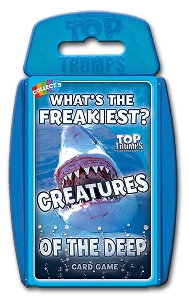 Top Trumps Creatures of The Deep - 6 Plus