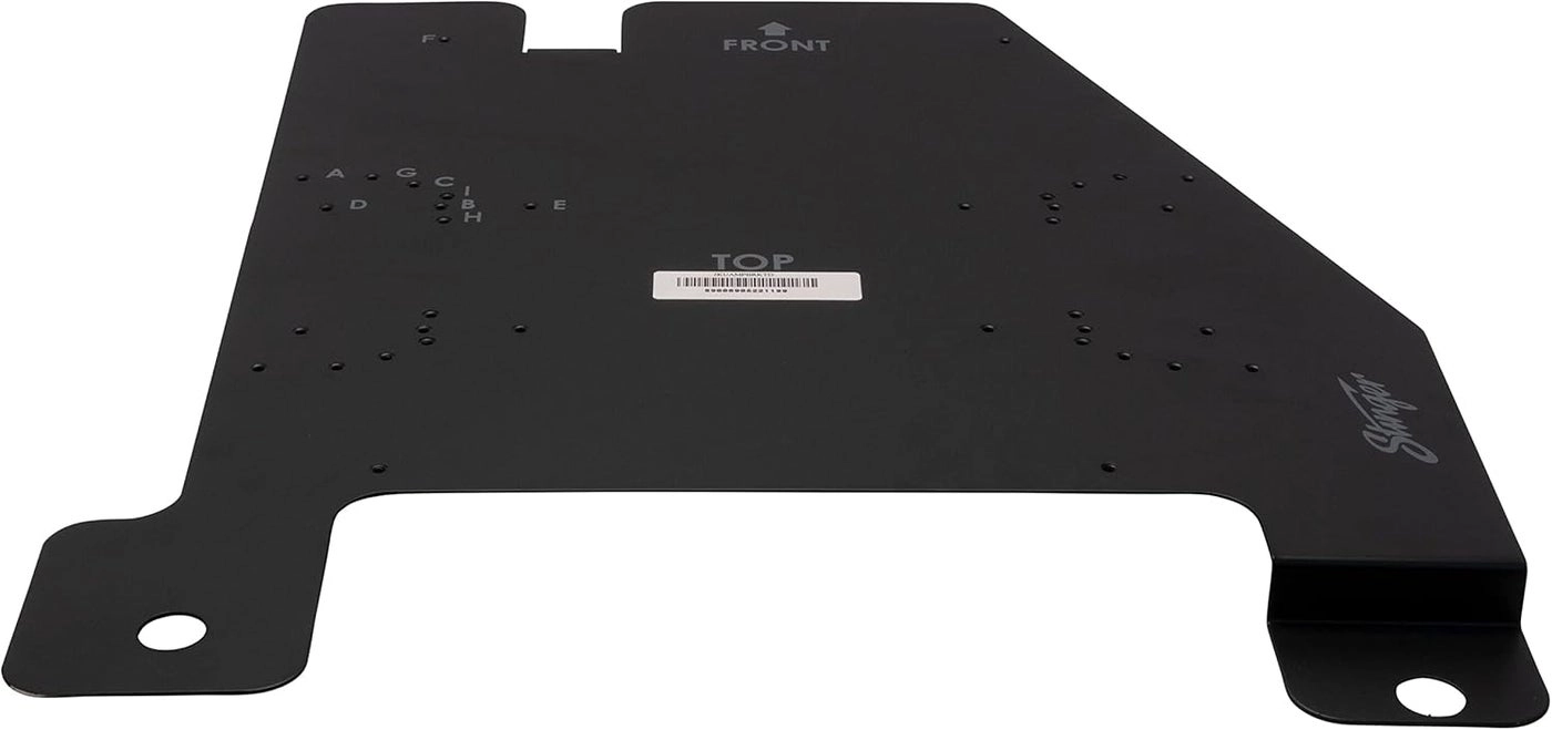 Under-Seat Amplifier Mounting Bracket - Jeep Wrangler JK 2007 to 2018