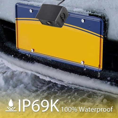 Wireless Fidelity Car Backup Camera - High Definition Night View 2.4g Wireless Fidelity 1080P