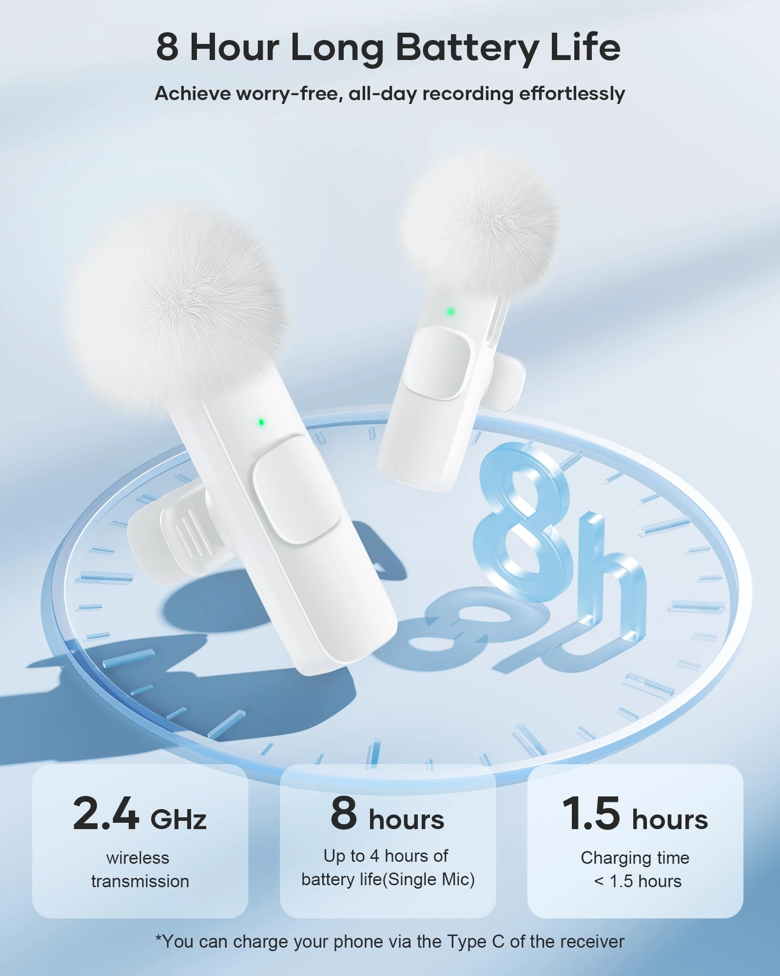 K6-Mic - 2 Mics 2.4Ghz