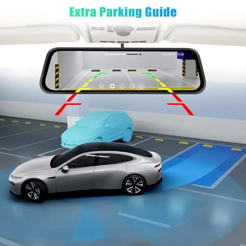 Mirror Dash Cam - 1920*1080P 30FPS