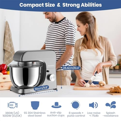 Electric Kitchen Mixer - 4.5 Liters 1000 watts