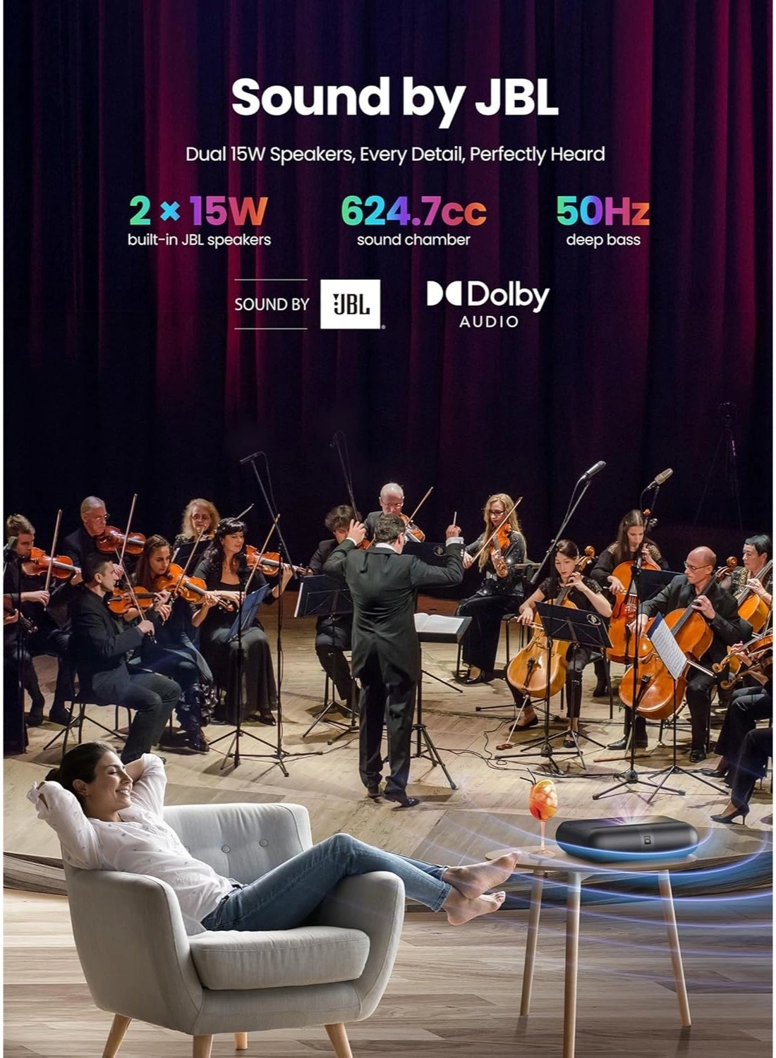 Laser Projector K300s 1000 ANSI Lumens