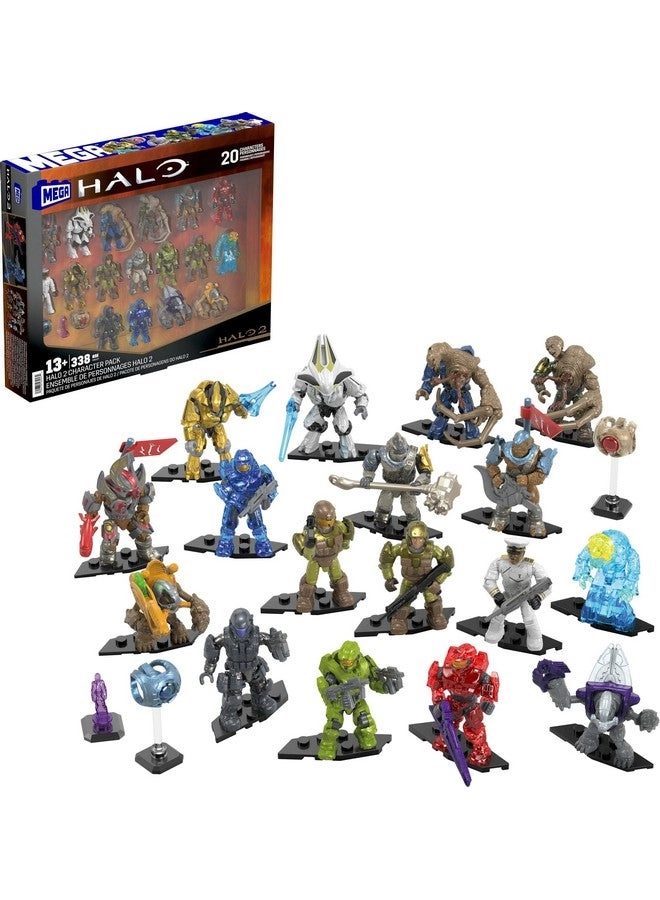 MEGA HALO Action Figures - Poseable Articulation 2 Inches Tall