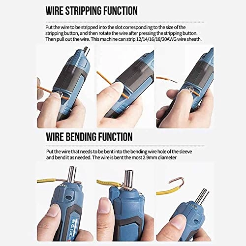 Cordless Electric Screwdriver - 5N·M MAX Rechargeable USB Charging