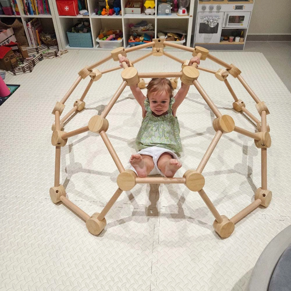 Wooden Dome Pikler Triangle - Suitable for 3 years & above