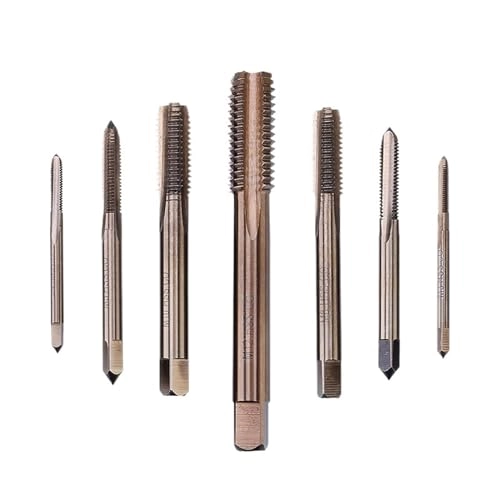 Cobalt Screw Tap Drill Bits - Cobalt 10 Pieces M2 M2.5 M3 M4 M5 M6 M8 M10 M12