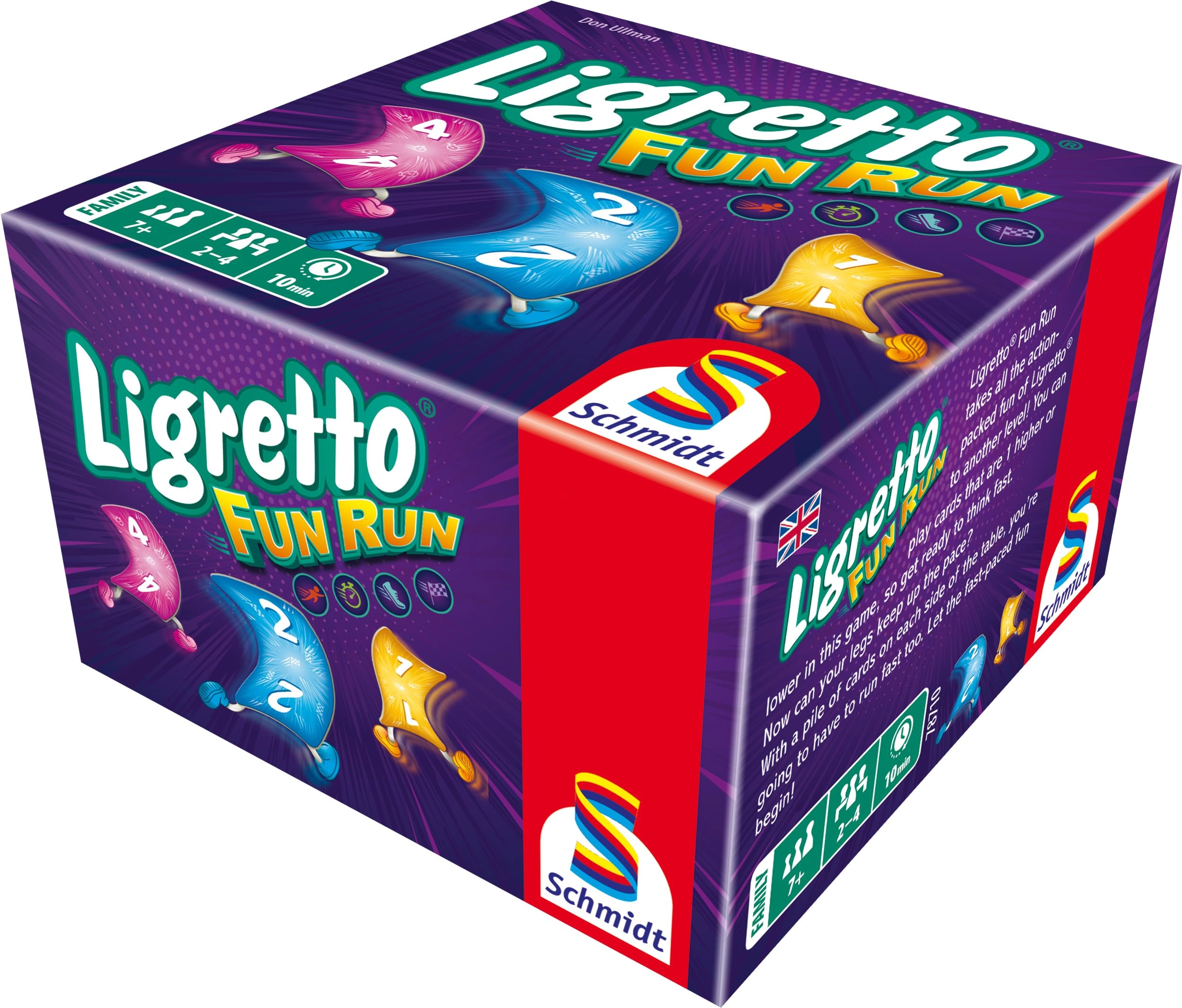 Schmidt Spiele Ligretto: Fun Run - Card Game