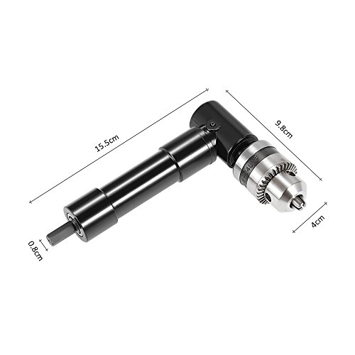 Right Angle Drill Attachment - 3/8" chuck 8mm hex shank