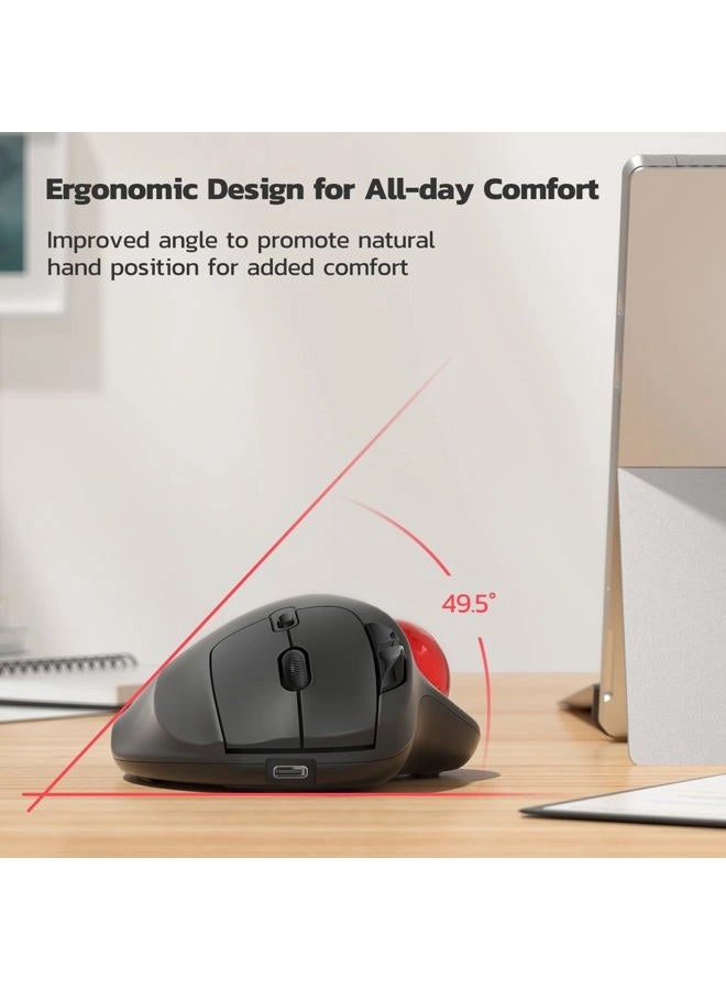 M501 Trackball Mouse - Wireless