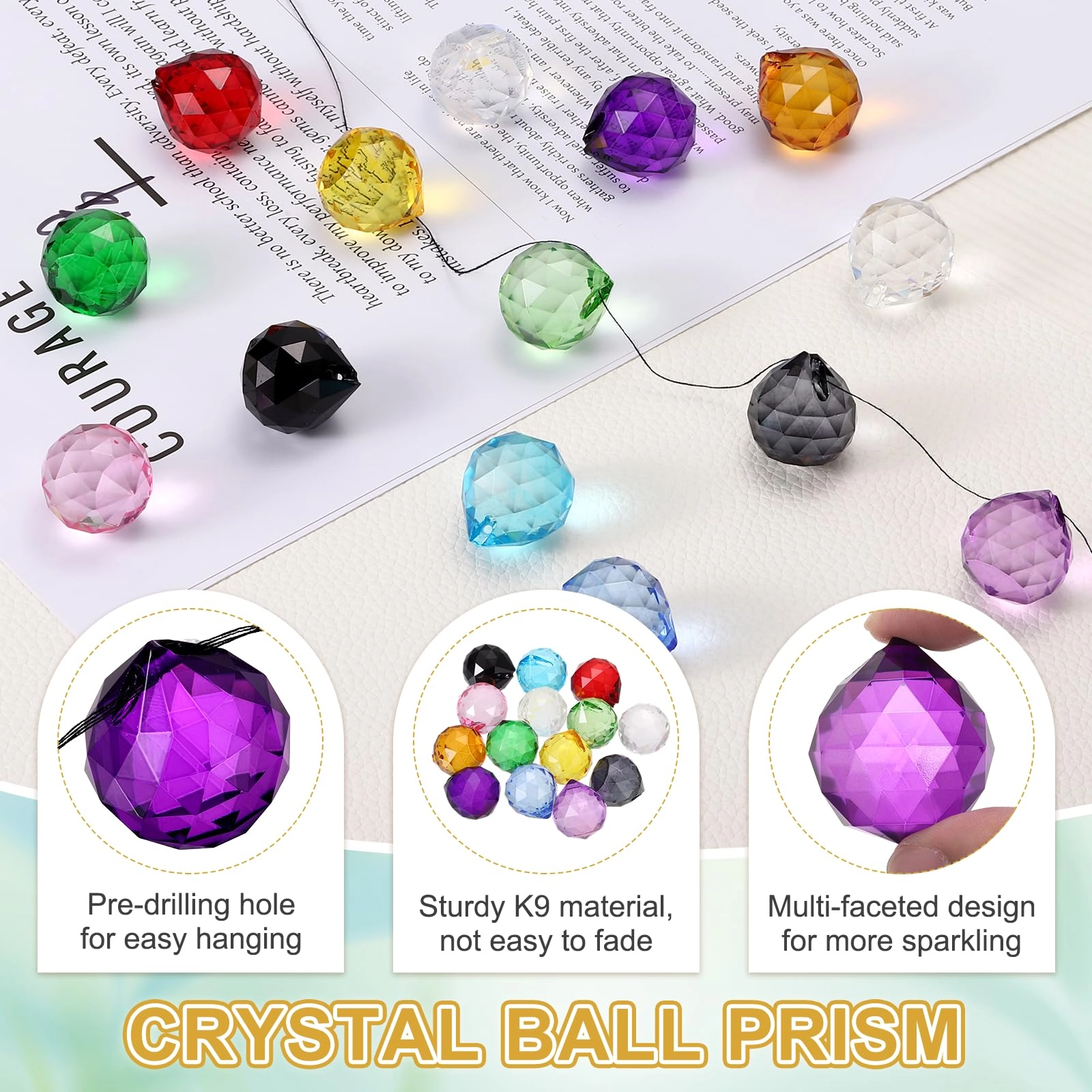 Crystal Ball Prism - K9 Crystal