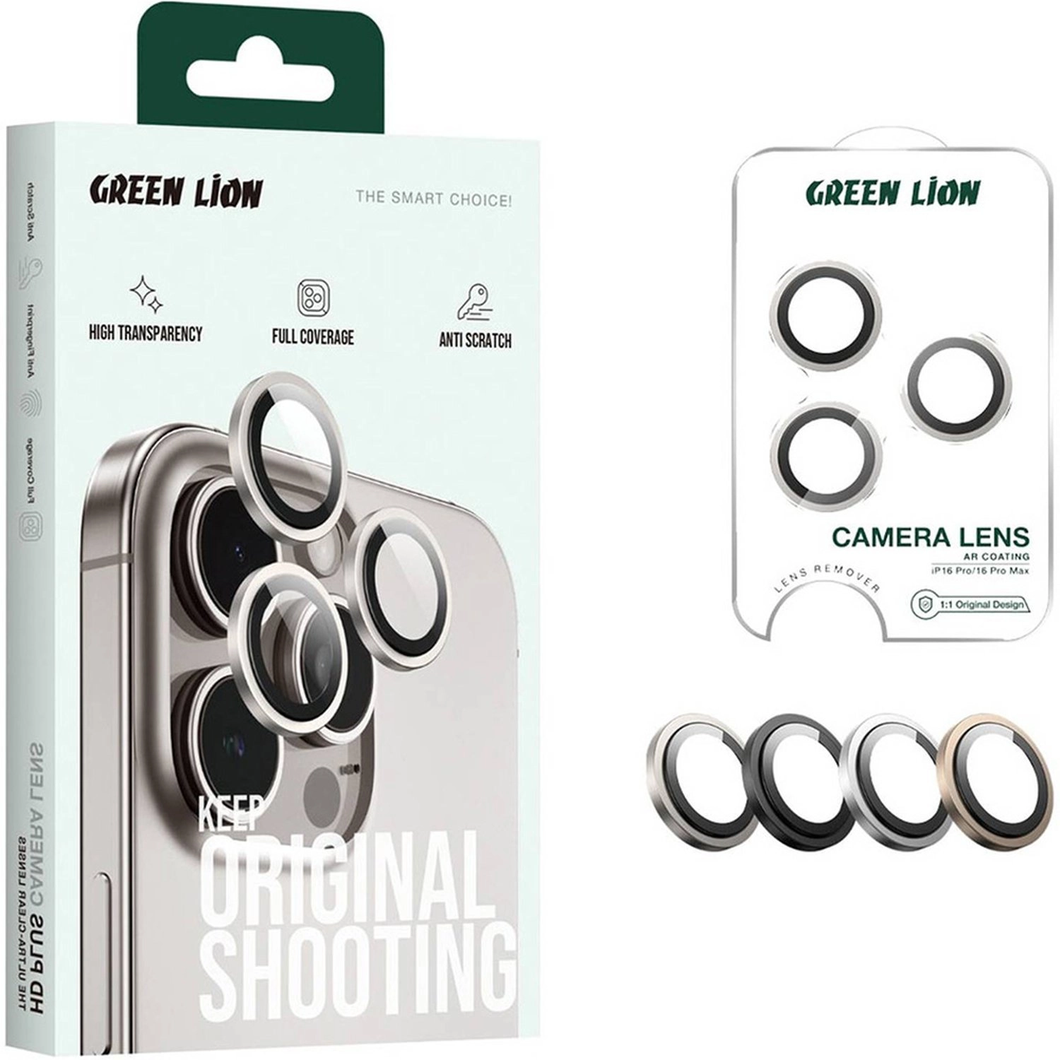 Lens Protector - iPhone 16 Pro iPhone 16 Pro Max 9H