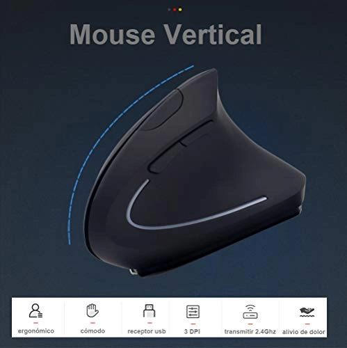 Ergonomic Vertical Mouse - Wireless