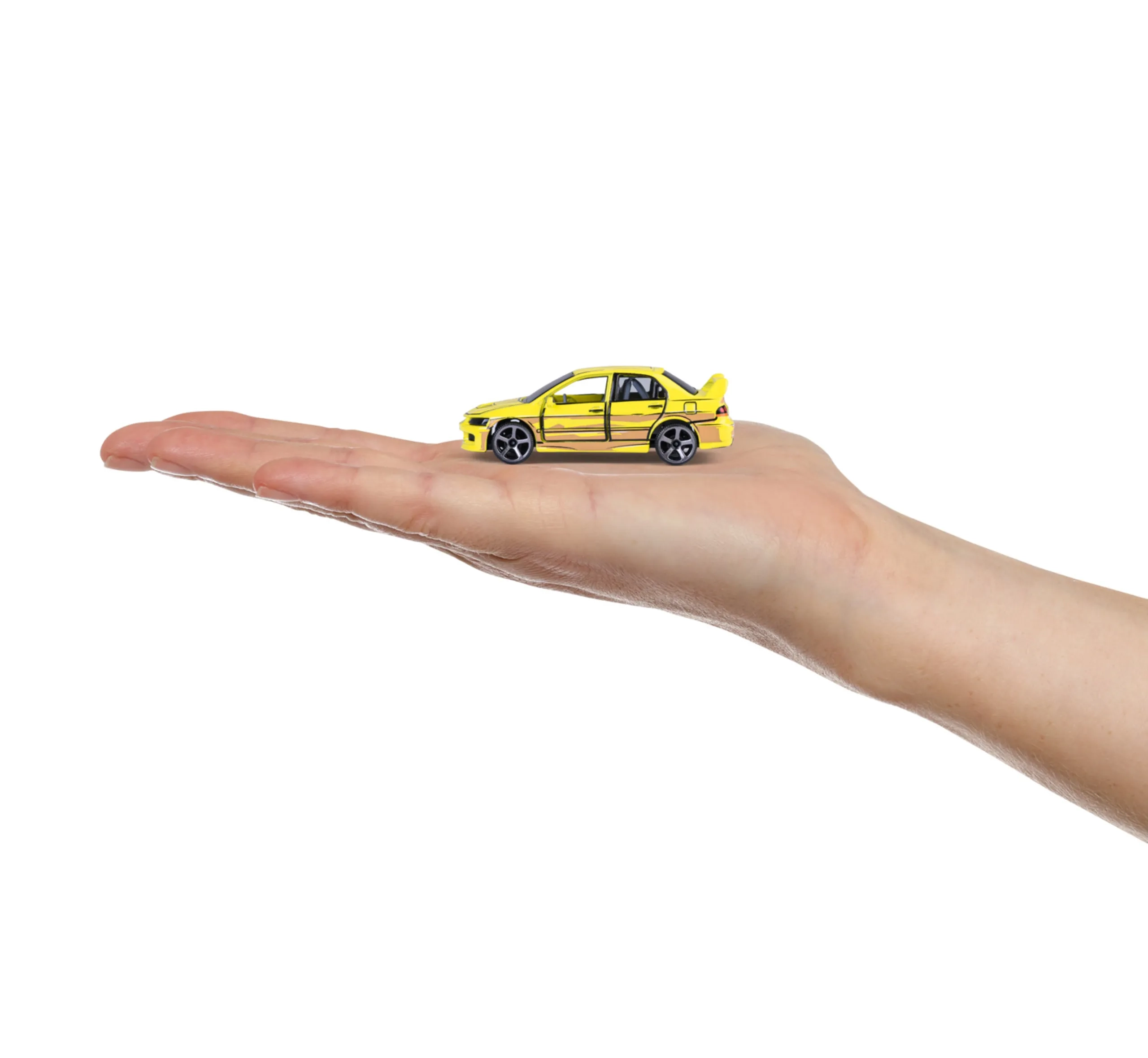 Civic Type R EK9 + Cefiro A31 + Skyline GT-R R34 + Supra JZA80 + Lancer Evolution 9 - 1:64 diecast