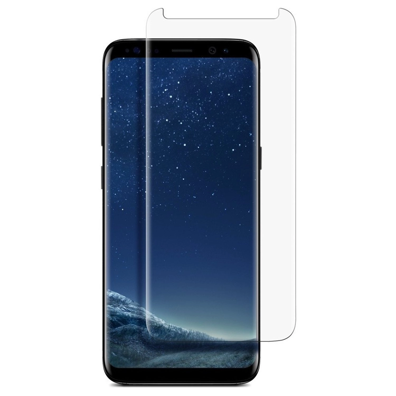 Clear Tempered Glass Screen Protector for Galaxy S8+