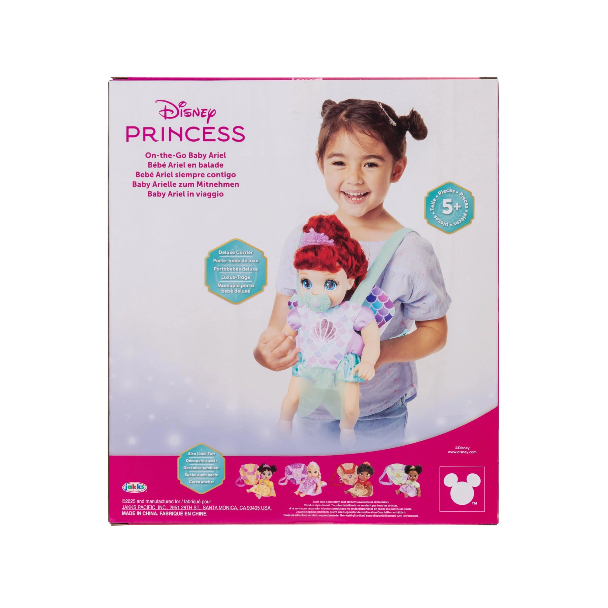 Ariel Baby Doll - Deluxe On-the-Go Carrier Ages 2+