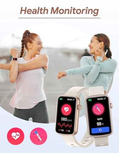 Fitness Tracker - 1.47" IP68 Waterproof Heart Rate Monitor
