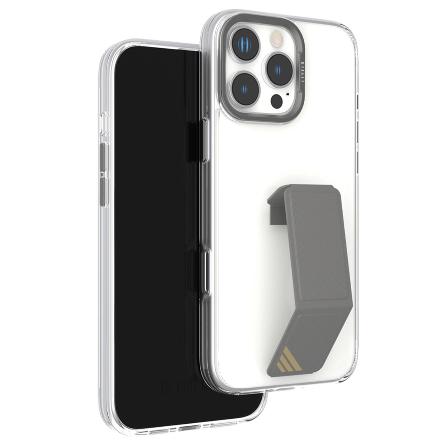 Morphix Clara Grip Case - Hybrid material with MagSafe for iPhone 16 Pro