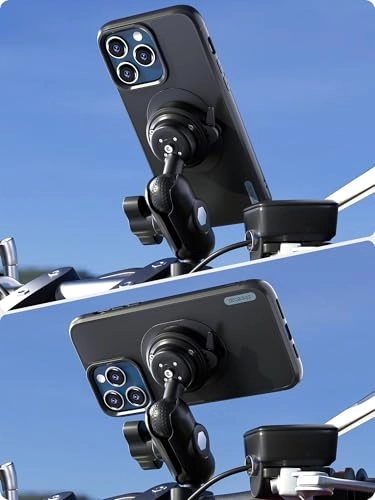 Q Series 1" Ball Mount - Universal 360° Adjustable for Motorcycle