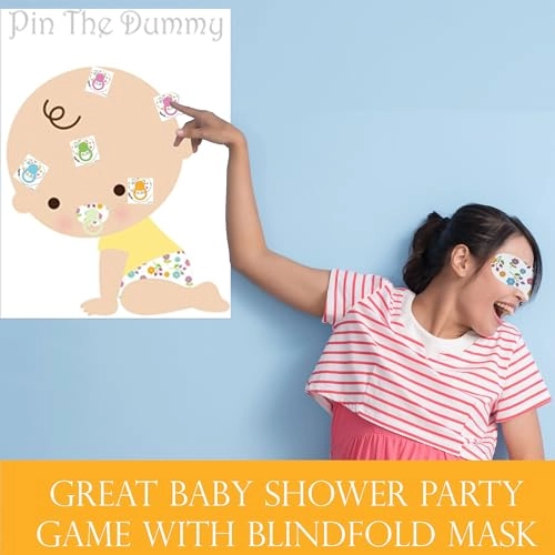 Pin The Dummy On the Baby - Adult 35 Players