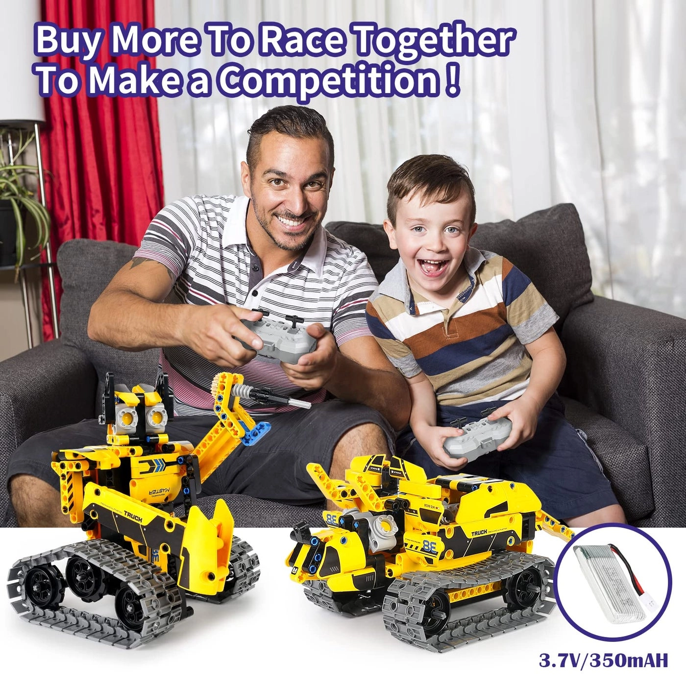 STEM Robot Toy Building Kit - 5 in 1 452 pcs for ages 8-12