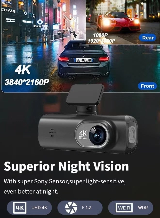 Dash Cam 3840*2160P