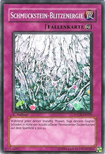 Yu-Gi-Oh! FOTB-DE059 Gemstone-Blitzenergie - 1st Edition