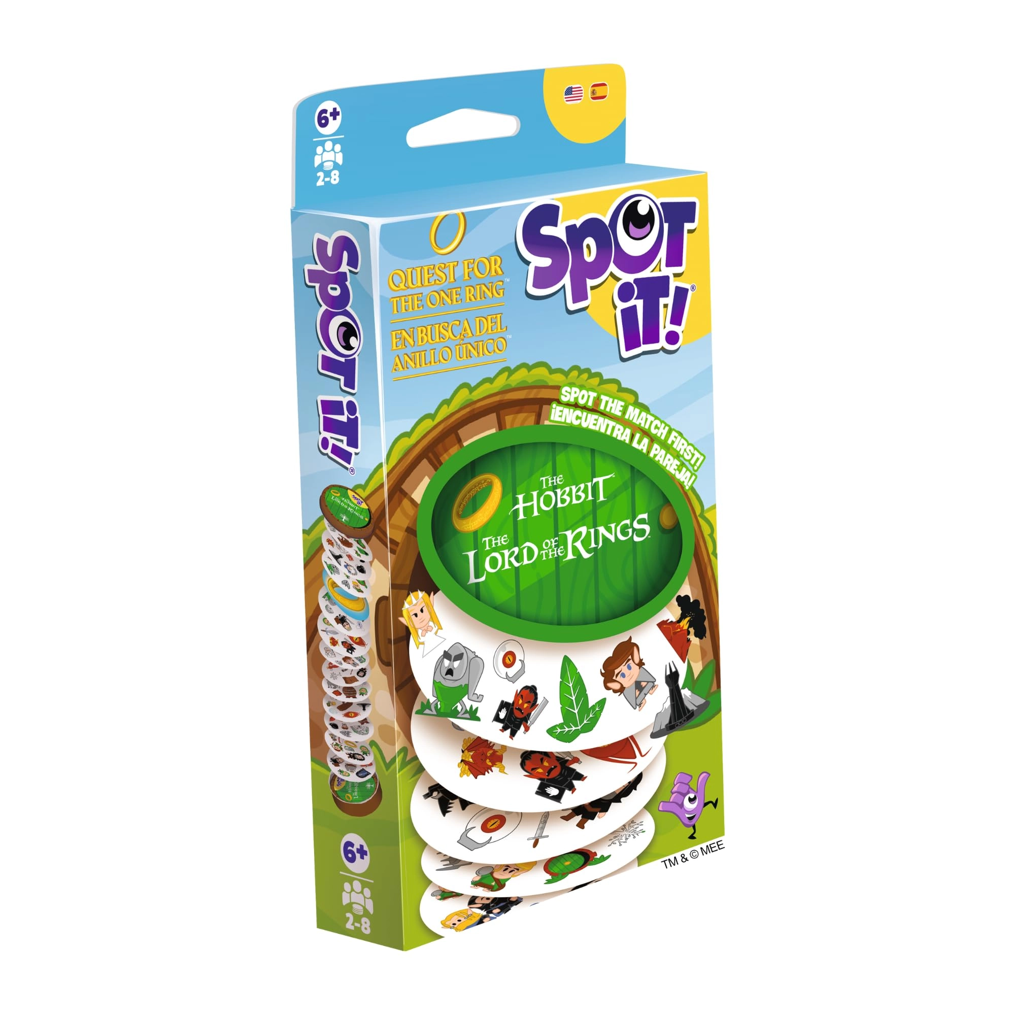 Asmodee Spot It!: The Lord of The Rings - Card Game