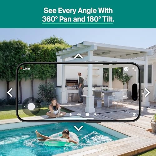 Essential Pan Tilt Security Camera 2K