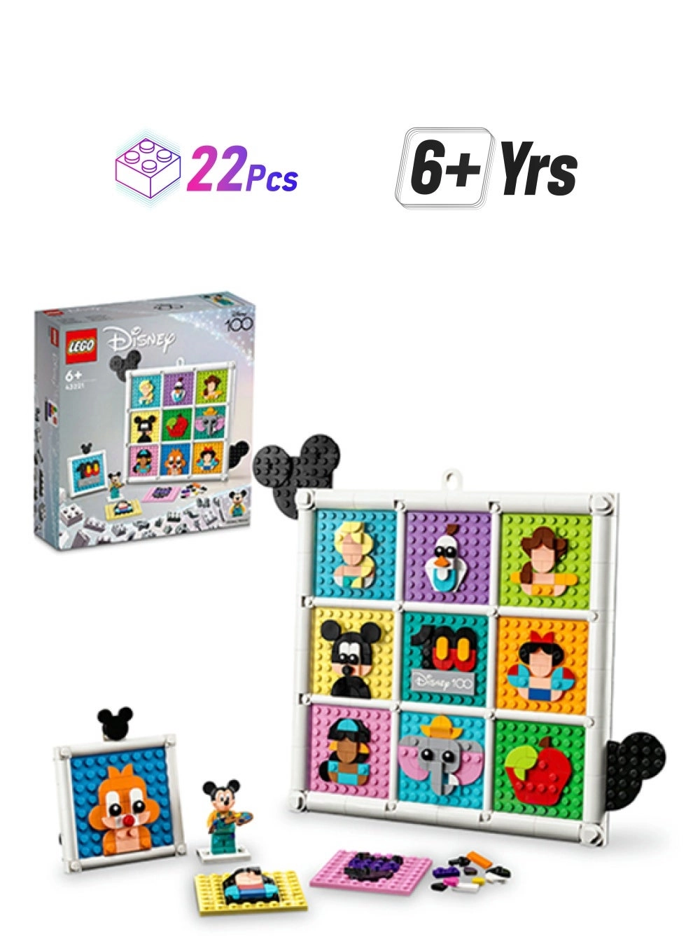 LEGO 100 Years of Disney Animation Icons - Mickey Mouse 1022 pcs