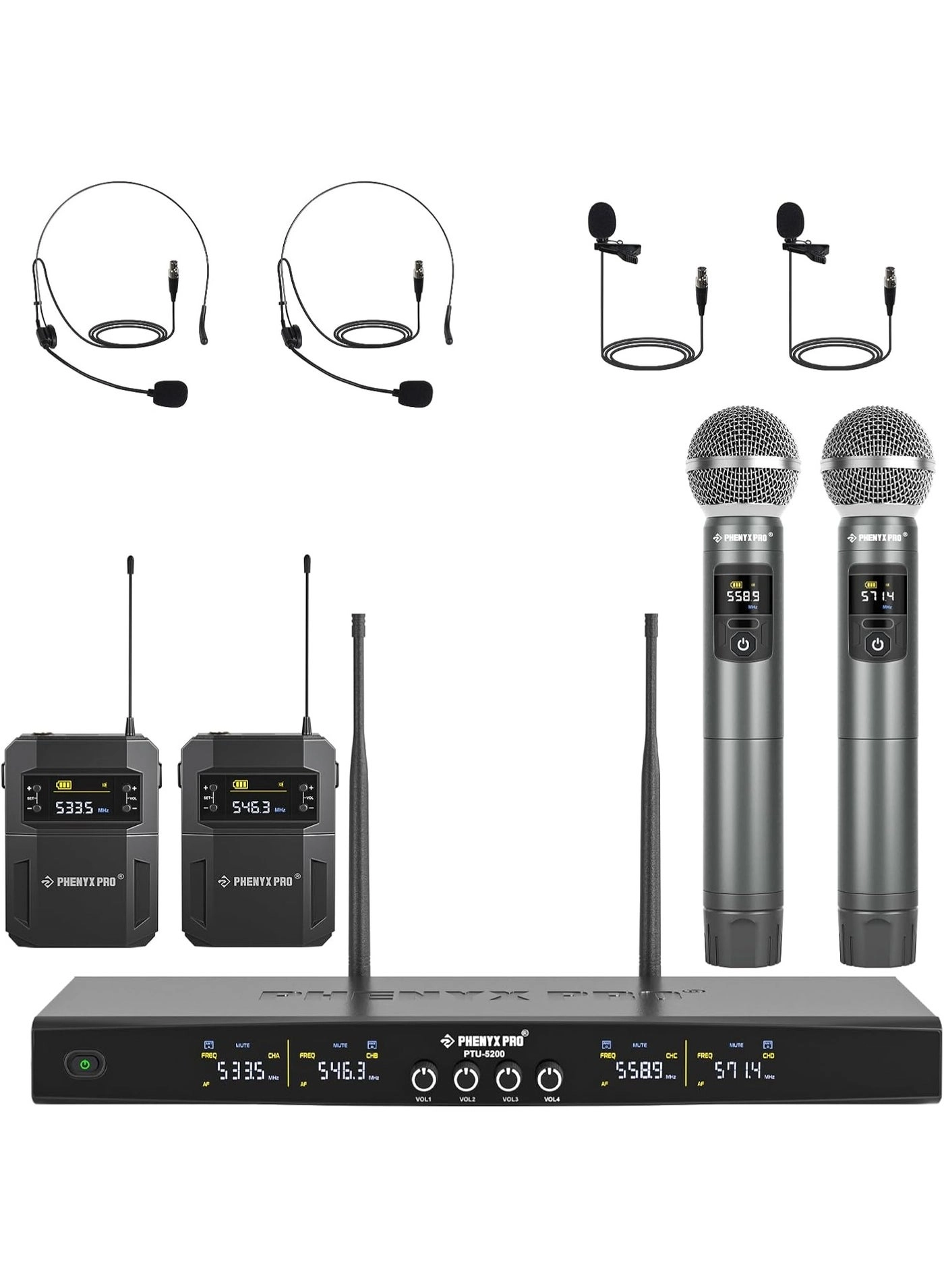 Phenyx Pro PTU-5200-2H2B - UHF