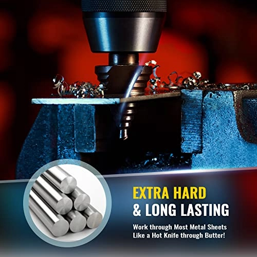 M35 Step Bit - 5 piece(s) 6.35 Millimeters