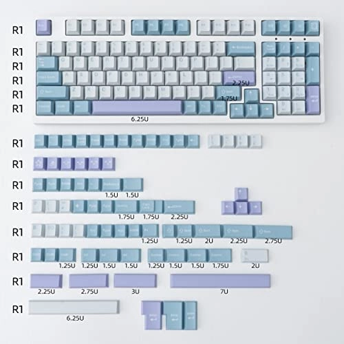 Jamon Keycaps Set - ANSI/ISO Wired
