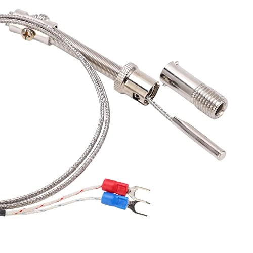 K Type Thermocouple - Compression Spring Stainless Steel 0-400°C