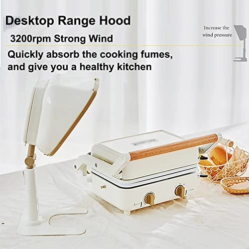 Mini Desktop Cooker Hood - 2 Cubic Meters Per Minute