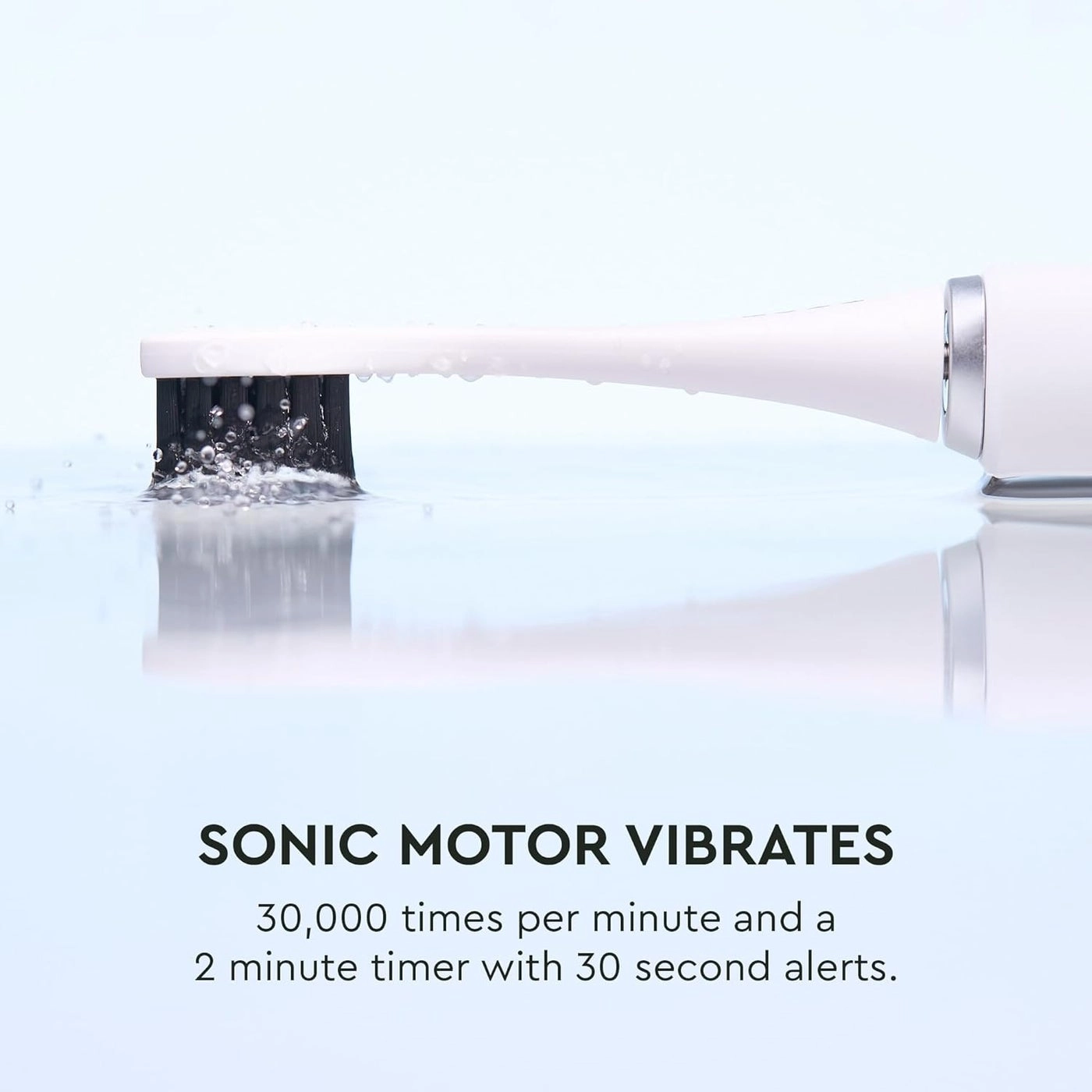 30 Electric Toothbrush - 2 Heads Rechargeable Sonic