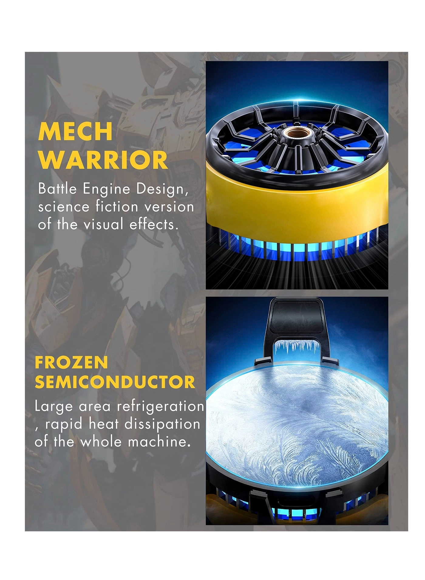 Phone Cooler - Portable Semiconductor Cooling Fan