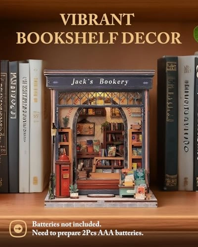 Book Nook Kit - 3D Wooden Puzzle LED