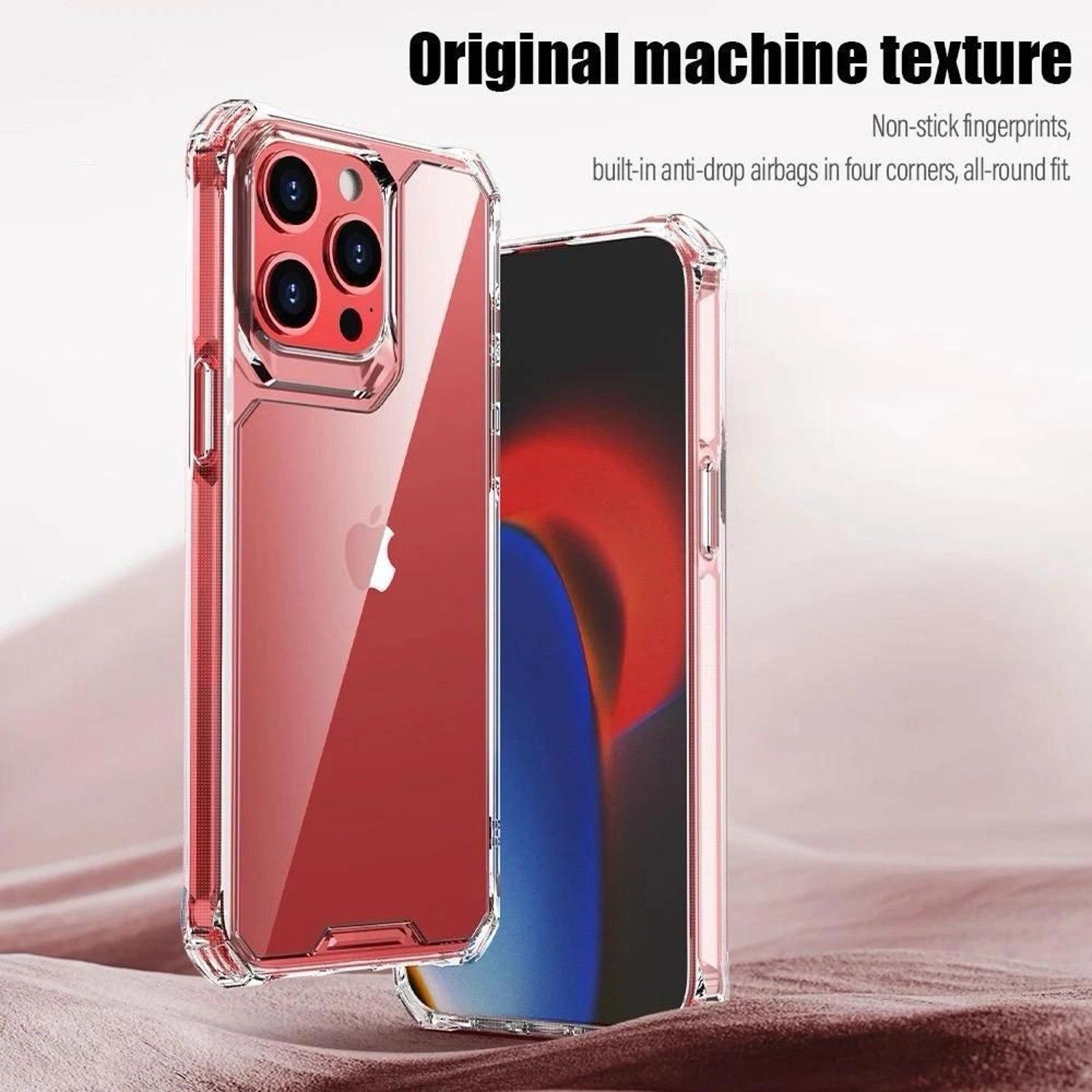 Case With Lens And Screen Protector for iPhone 14 Pro