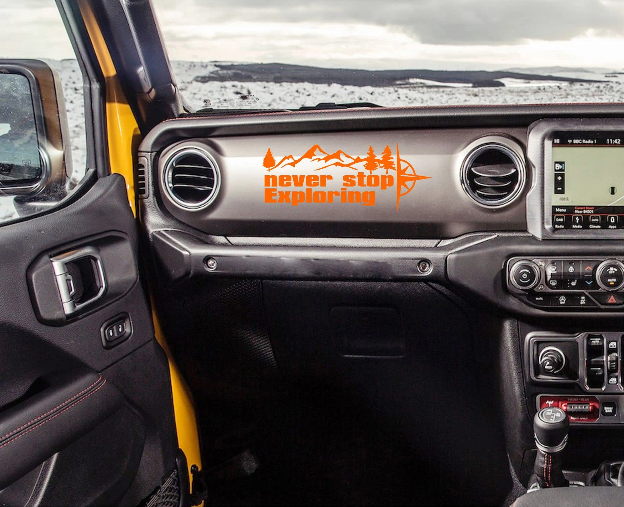 Car Dashboard Stickers