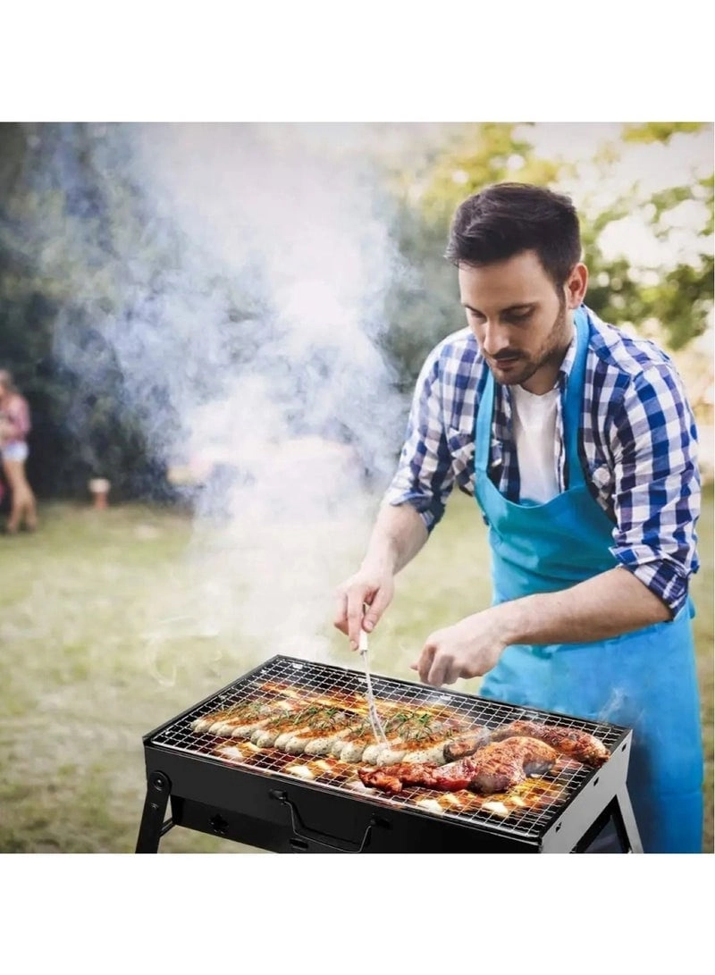 Folding Portable Outdoor Garden Camping Party BBQ Grill