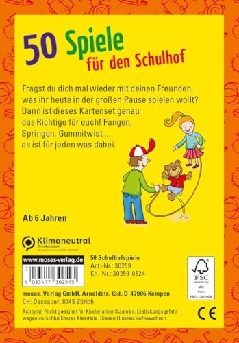 50 Spiele für den Schulhof - Mehrfarbig 6 years and up