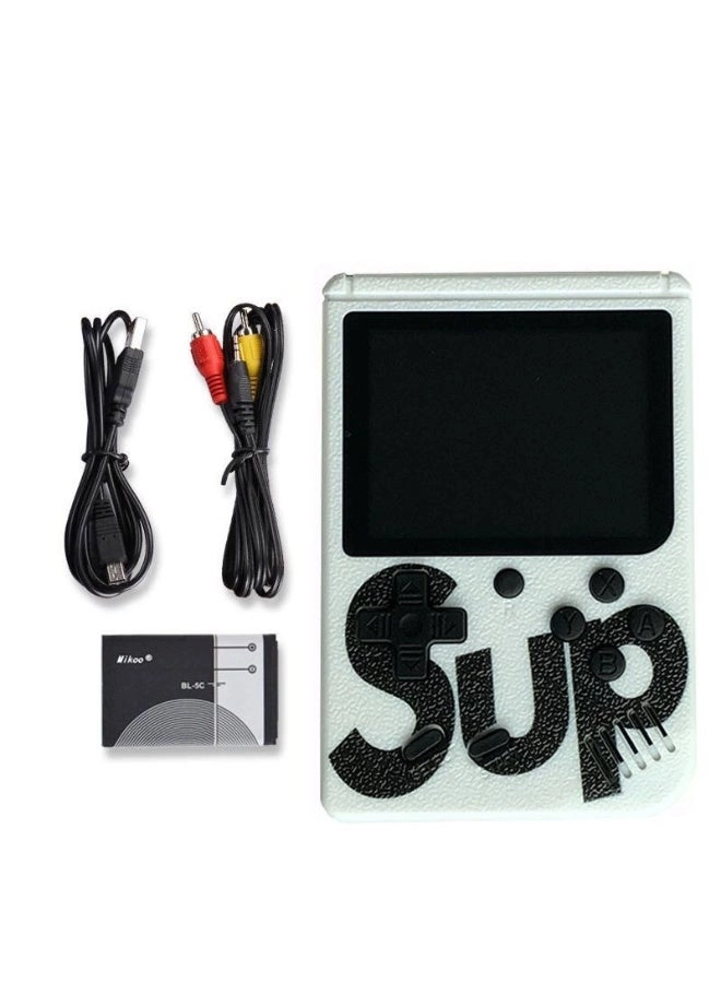 Handheld Game Console - 400 Built-in Games 3-Inch Color Screen Rechargeable Battery