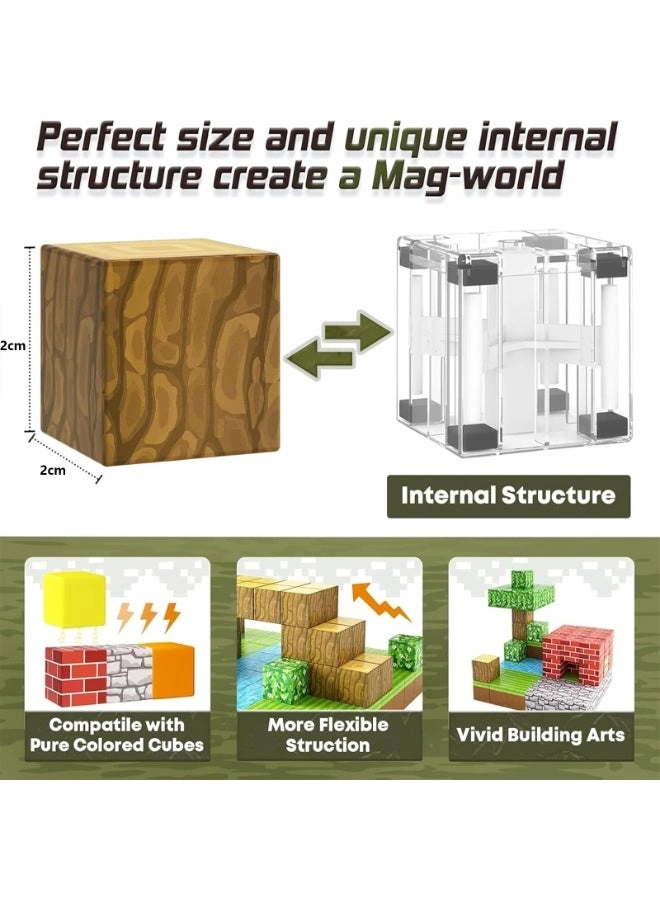 Magnetic Blocks - 100pcs