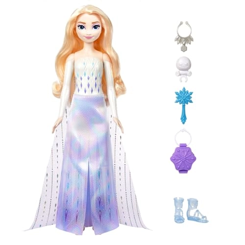 Elsa Fashion Doll - Spin & Reveal 11 Surprises Ages 3+