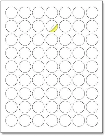 TownStix Sticker Label - 1890 labels 1"