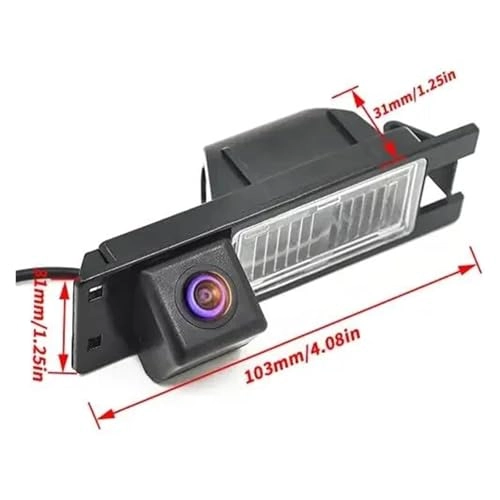 Car Reversing Camera - Night vision Wired 728 x 512 pixels