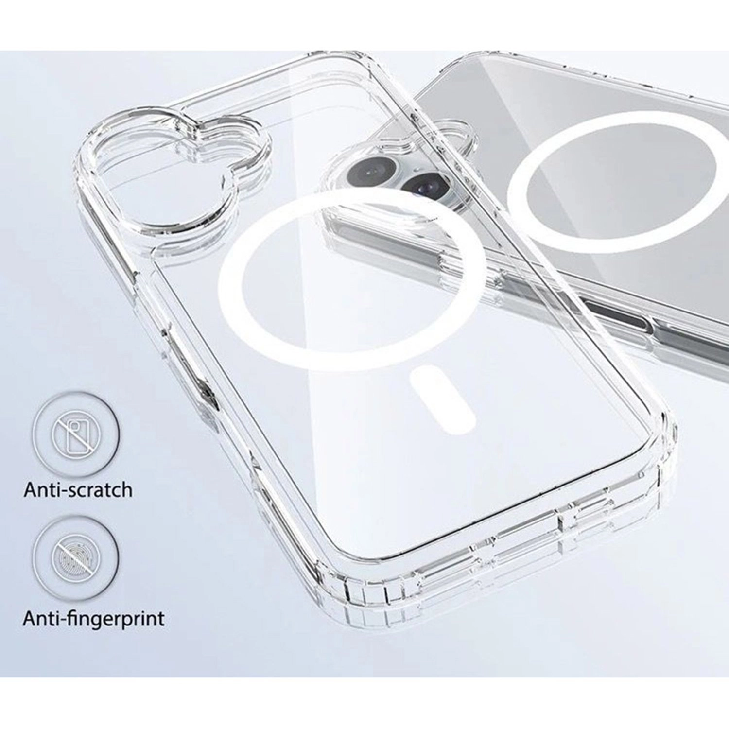 MagSafe Case Case Screen Protector for iPhone 16 Plus