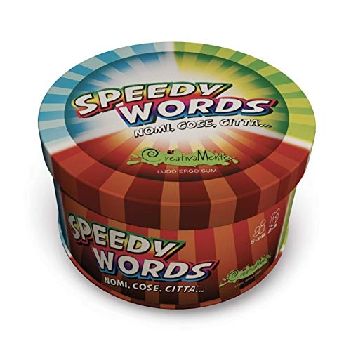 Speedy Words - English, French, German, Italian, Spanish 5 Years to 99 Years 60 round cards